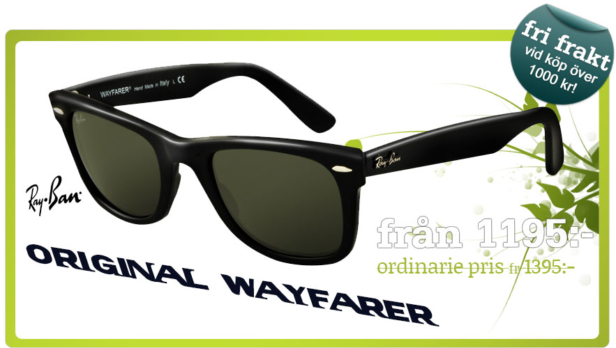 Ray-Ban Original Wayfarer solglasögon - Lenssavers